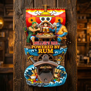 Seafaring Friends Wall Hanging Bottle Opener - Personalized Gifts For Friends 05TODT210726-Homacus