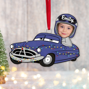 Custom Photo Gifts For Kids Christmas Car Ornament 03kapu141124 LMQN-Homacus