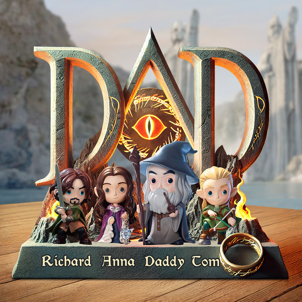 Personalized Christmas Gifts For Dad Plaque 03hudt170425-Homacus