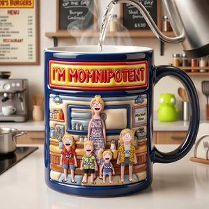 I'm Momnipotent Magic Mug - Personalized Gifts For Mom 02TGLU240426-Homacus