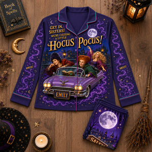 Witchy Night In Pajama Set - Personalized Gift 07HADH070826