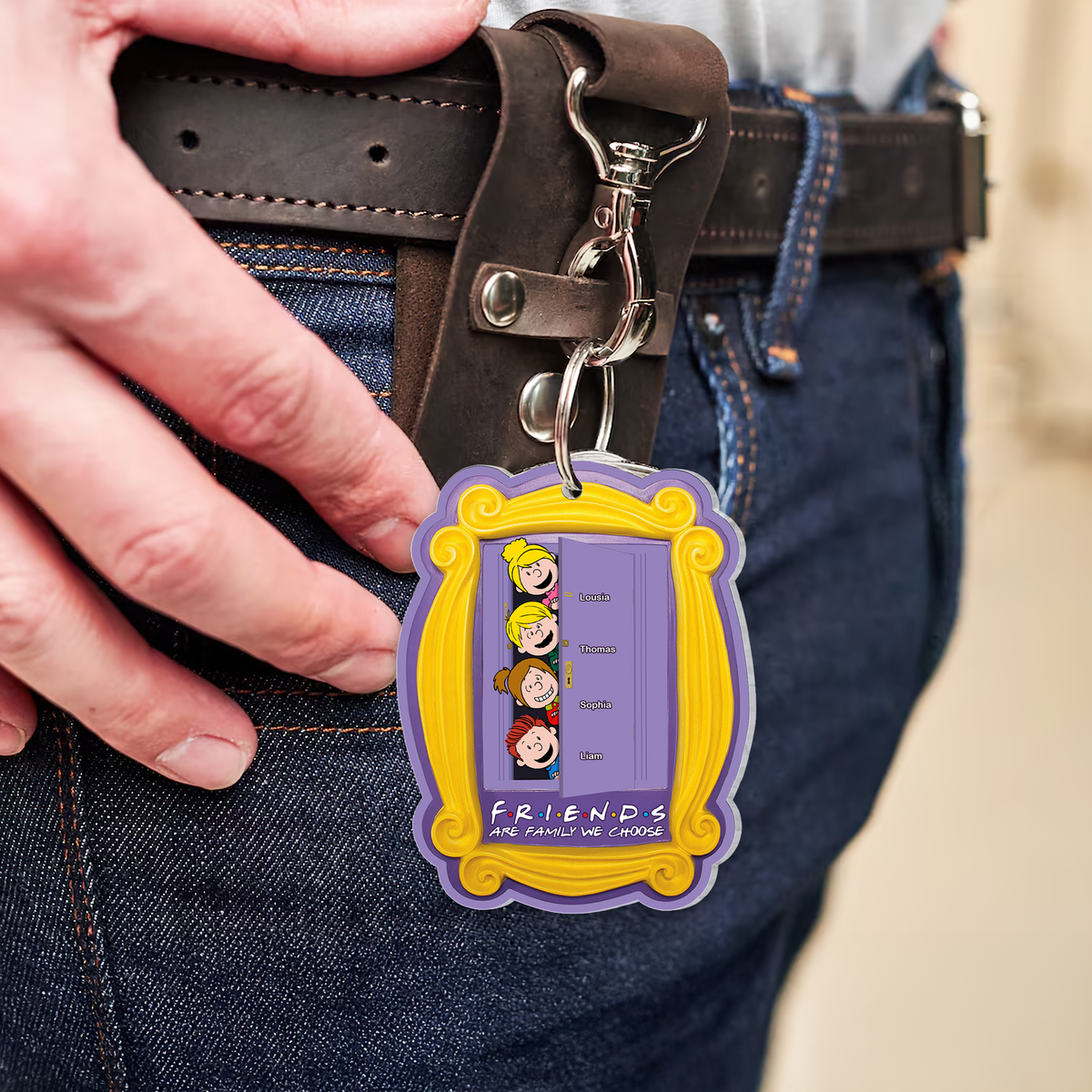 Personalized Gifts For Friends Keychain 04ohpu090125hh-Homacus