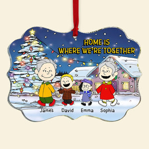 Personalized Gifts for Family, Family Holding Hands Ornament 03todc050824da-Homacus