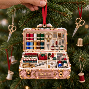Sewing Christmas Ornament - Personalized Gifts For Sewing Lovers 10ttlu081026-Homacus