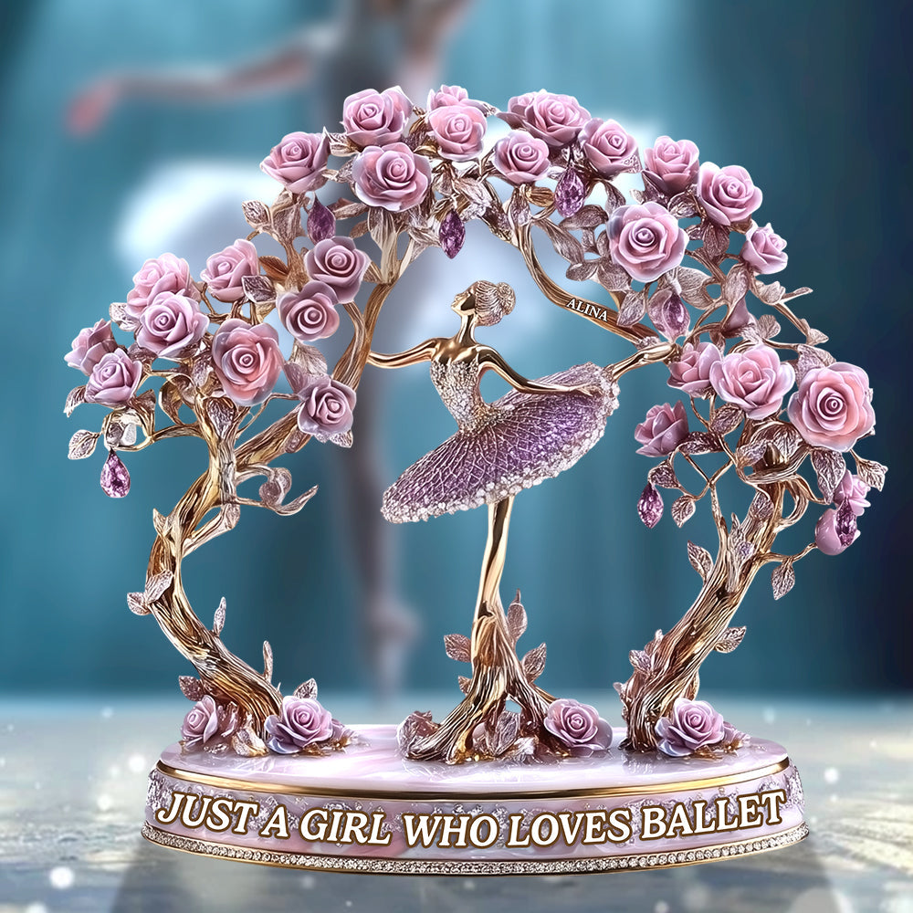Ballet Lover Acrylic Plaque - Personalized Gifts For Ballet Girl 01TGDT170525-Homacus