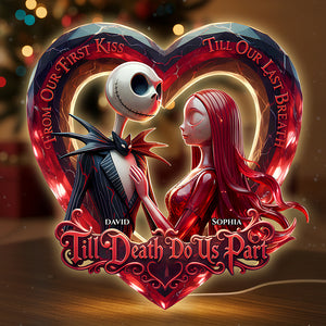 First Kiss Romantic Light Box Personalized Gifts For Couple 03PADT311025-Homacus