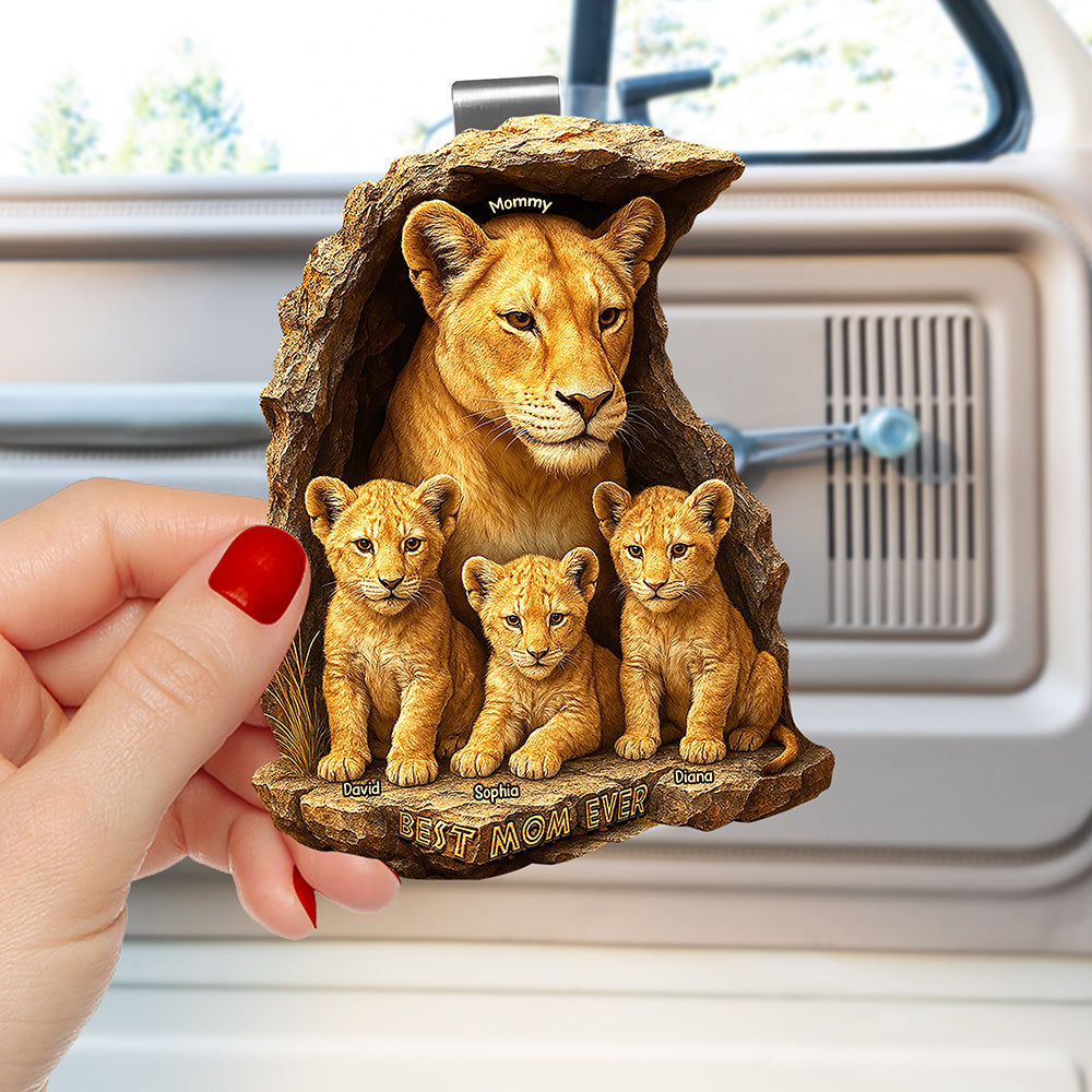 Personalized Gifts For Mom Acrylic Car Visor Clip 06qnqn050425-Homacus