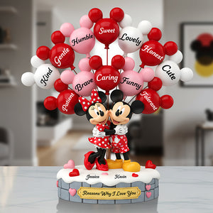 Romantic Couple Acrylic Plaque - Personalized Gifts For Couple 01hyta011225-Homacus