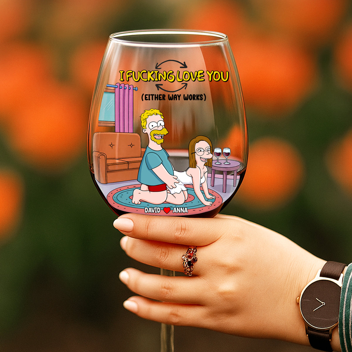 Personalized Funny Gifts For Couple Wine Glass 02tgtn150825-Homacus