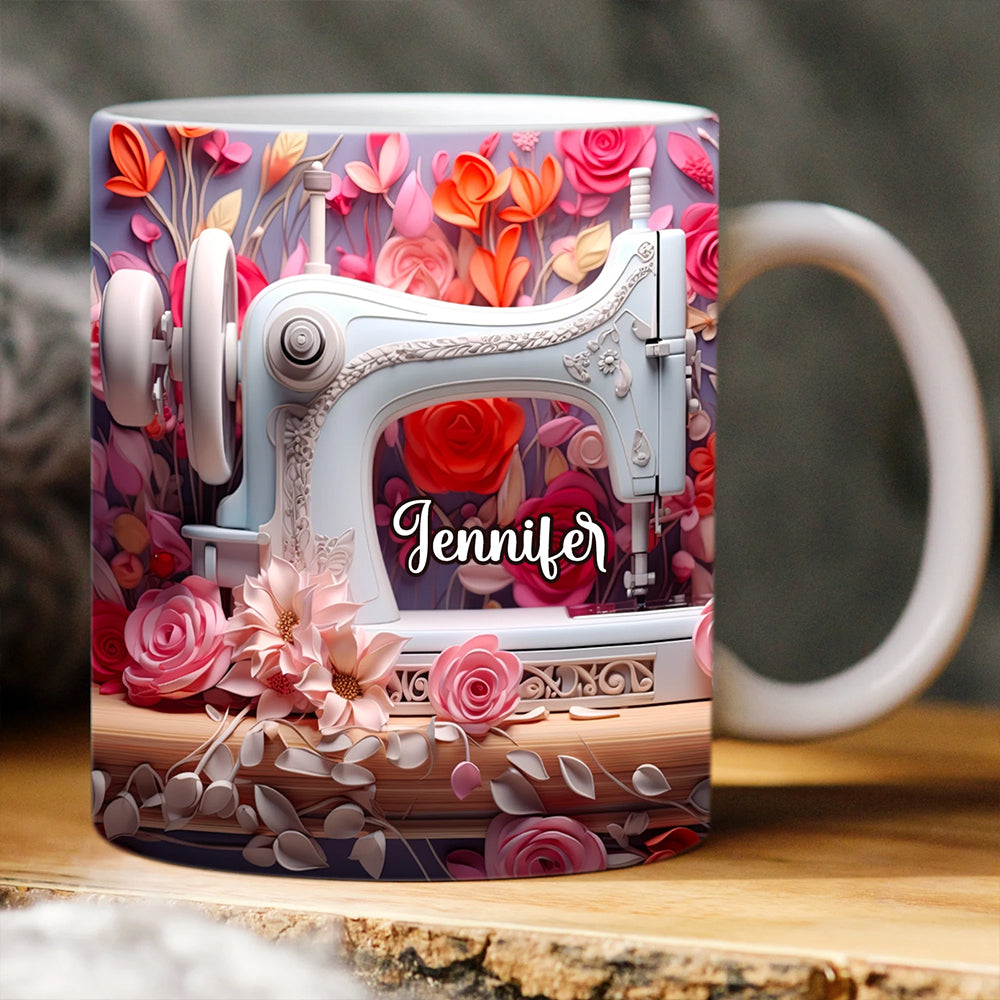 Personalized Gifts For Sewing Lovers Coffee Mug 01OHDT181224-Homacus