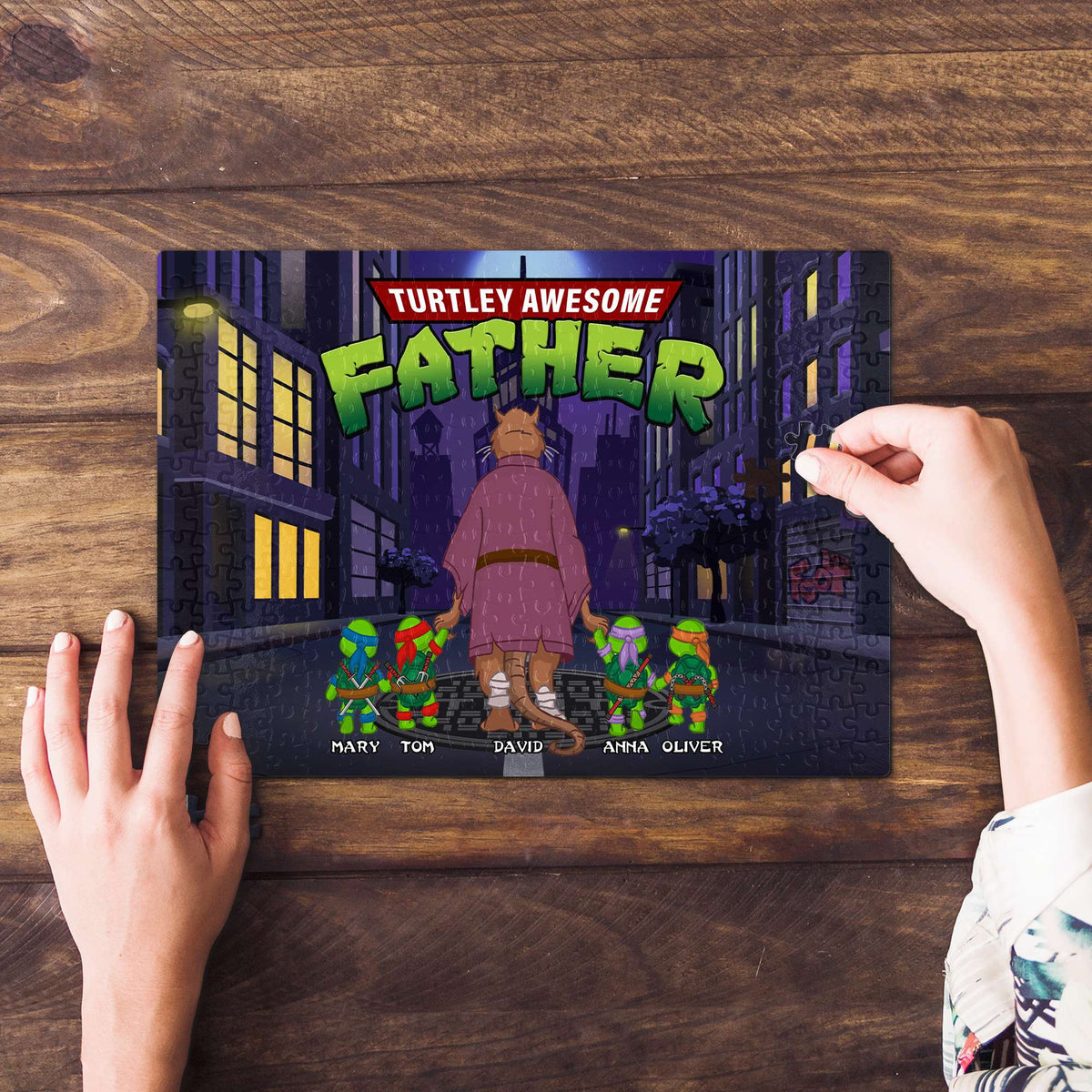 Personalized Gifts For Dad Jigsaw Puzzle 02natn180524-Homacus