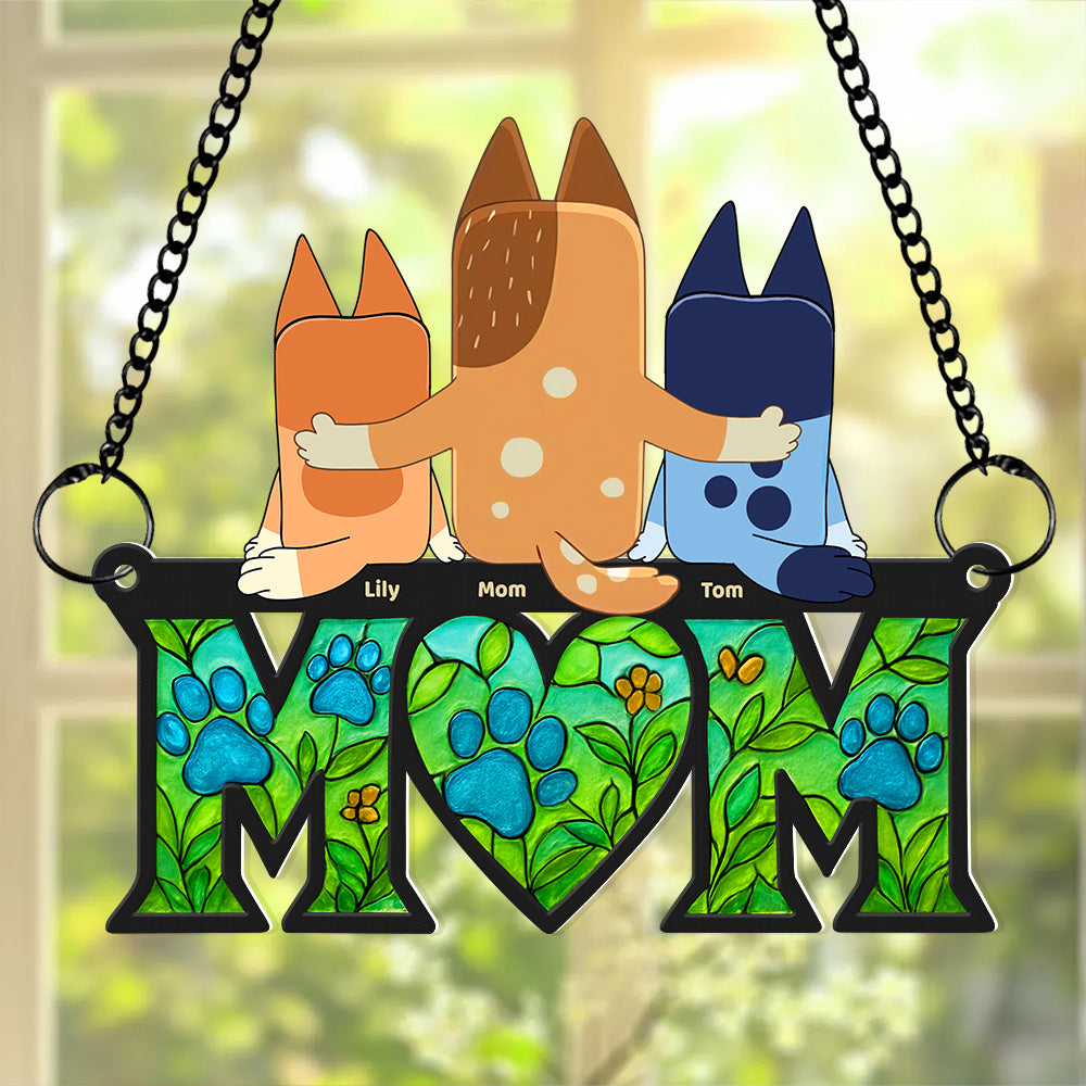 The Light Mom Suncatcher Ornament Gifts For Mom 01NADT190425-Homacus