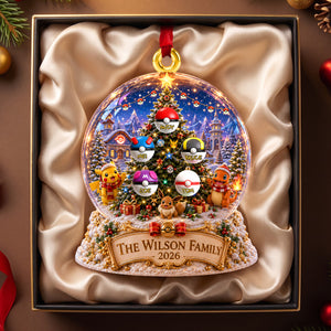 Fantasy Balls Acrylic Ornament, Personalized Christmas Gifts 05NADH280826-Homacus