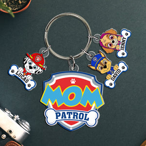 Personalized Gifts For Mom Keychain With Dog Charms 02NATN200424-Homacus