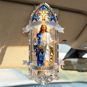 Religious Protection Car Visor Clip – Personalized Gifts For Christian 05pamg241225-Homacus