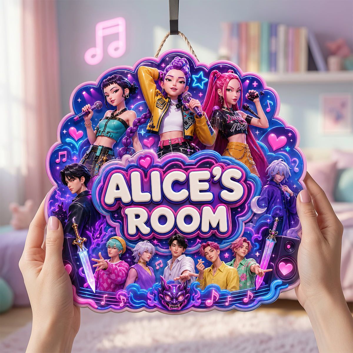 Crystal-style Stage Acrylic Sign - Personalized Gift 01nadt220726