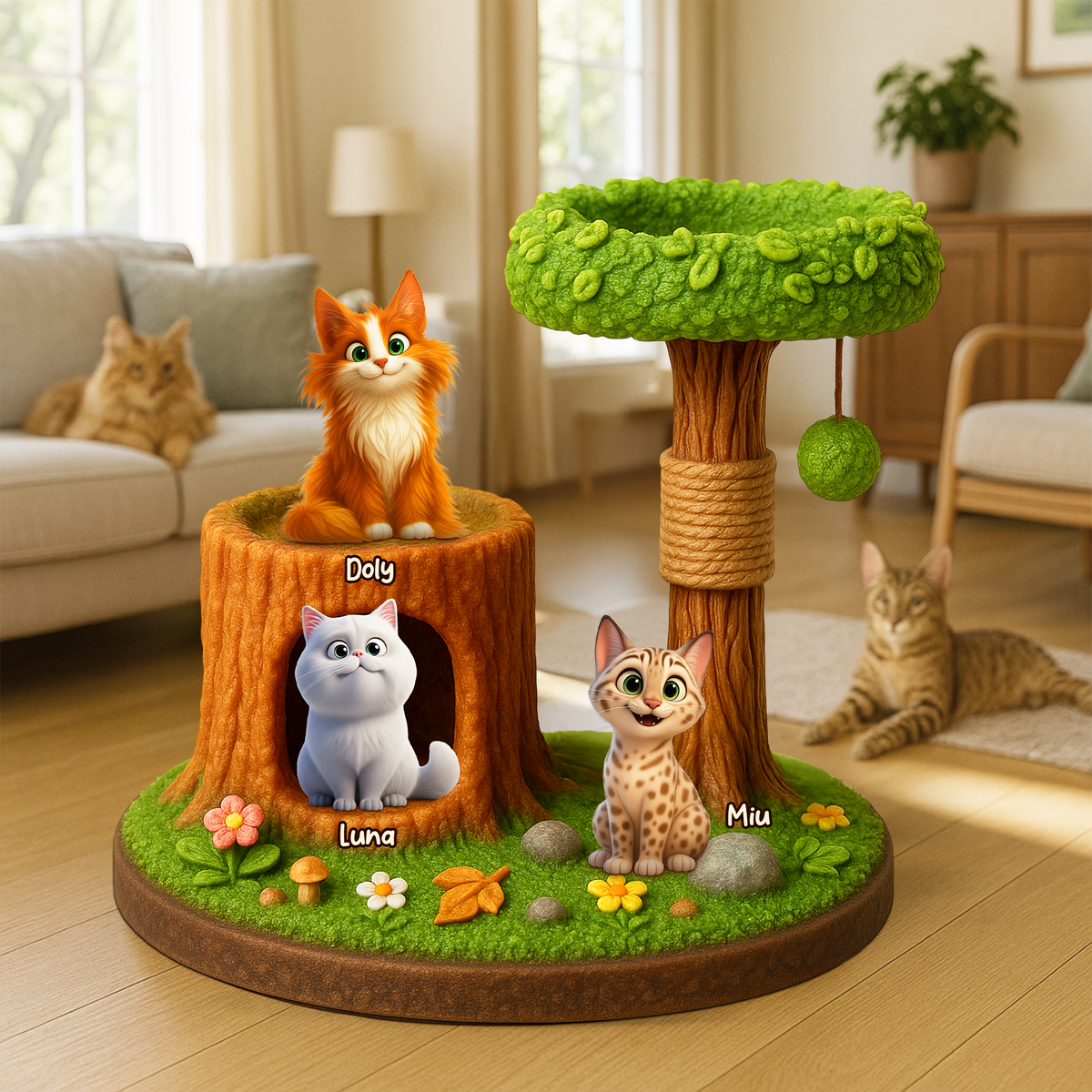 Cat Acrylic Plaque - Personalized Gifts For Cat Lovers 02topu260625-Homacus