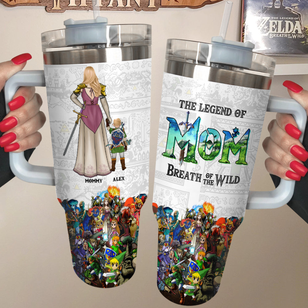 Personalized Gifts For Mom Tumbler, The Legend Of Mom 03QHDT270325HG-Homacus