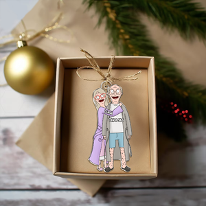 Personalized Gifts For Couple Acrylic Ornament 04qhhu291124hg-Homacus