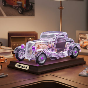 Hot Rod Car Acrylic Plaque – Personalized Gifts For Hot Rod Lovers 07kilu161225-Homacus