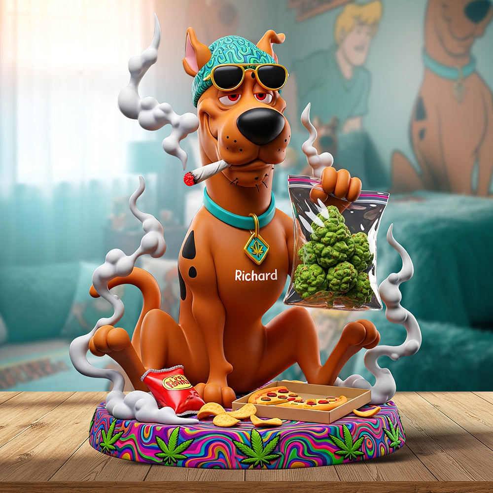 Stoner Pup Snack Acrylic Plaque - Personalized Gifts For Stoner 04TOQN180625-Homacus