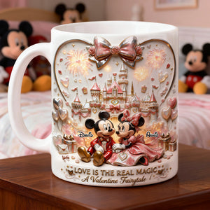 Magnificent Love Coffee Mug, Personalized Gifts For Couple 04qhlu210126-Homacus