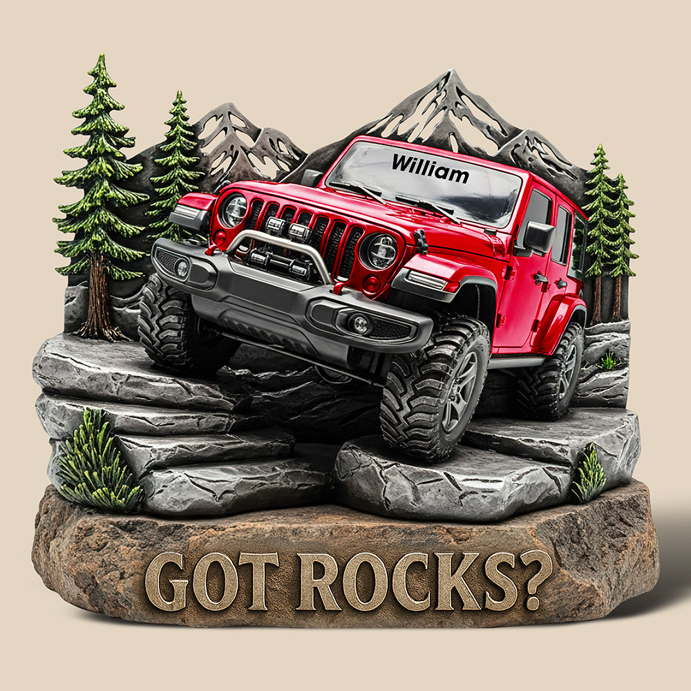 Rockin' Off-Road Life Acrylic Plaque - Personalized Gifts For Off-road Lovers 03qhqn040625-Homacus