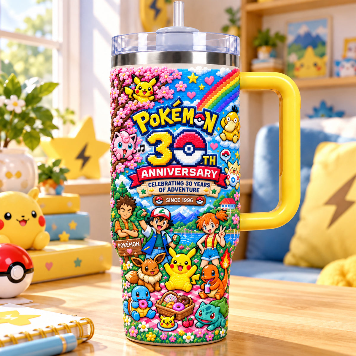 30th Anniversary Adventure Tumbler - Personalized Gifts For Game Lovers 01PALU151026-Homacus