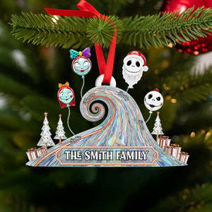 Whimsical Family Balloon Ornament Personalized Gifts For Family 02OHDT220925-Homacus
