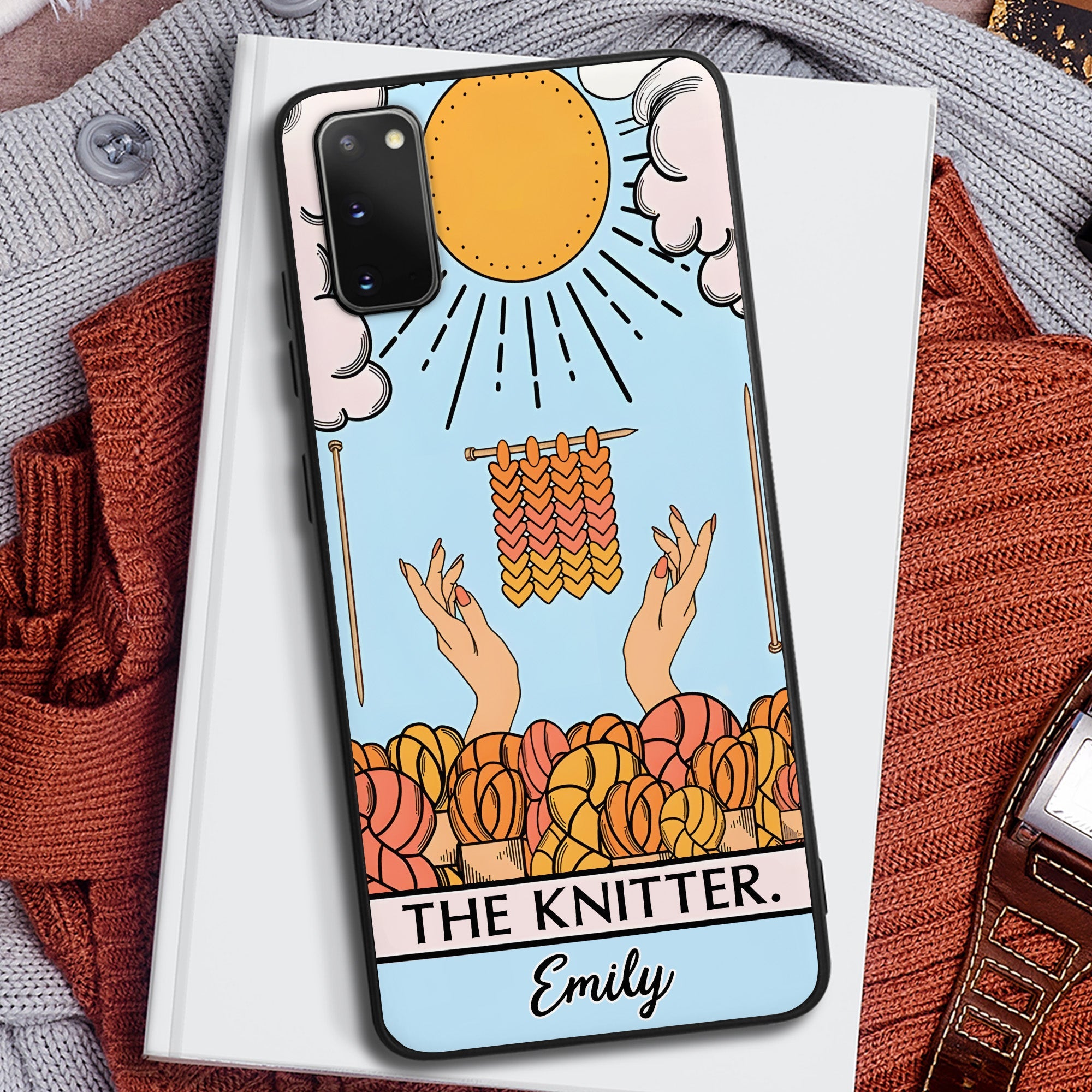 Personalized Gifts For Knitting Lover Tarot Phone Case 02KAPU030824-Homacus