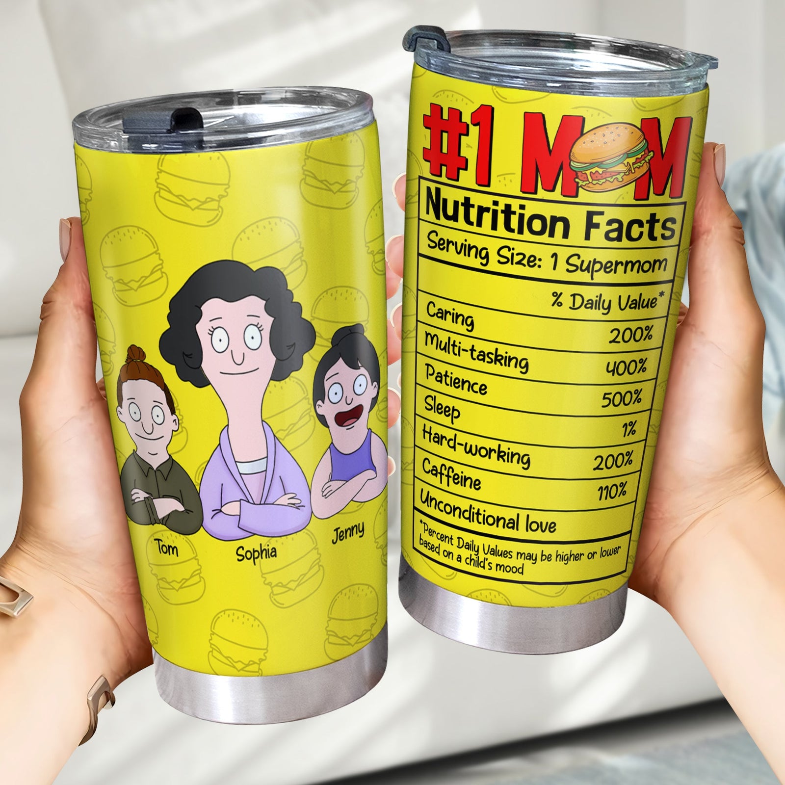 Personalized Gifts For Mom Tumbler 01totn170325hg #1 Mom-Homacus