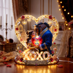 True Love Heart Light Box - Personalized Gifts For Couples 02padh250626-Homacus