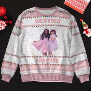 Custom Photo Gifts For Bestie Christmas Ugly Sweater 01PGDT111024-Homacus