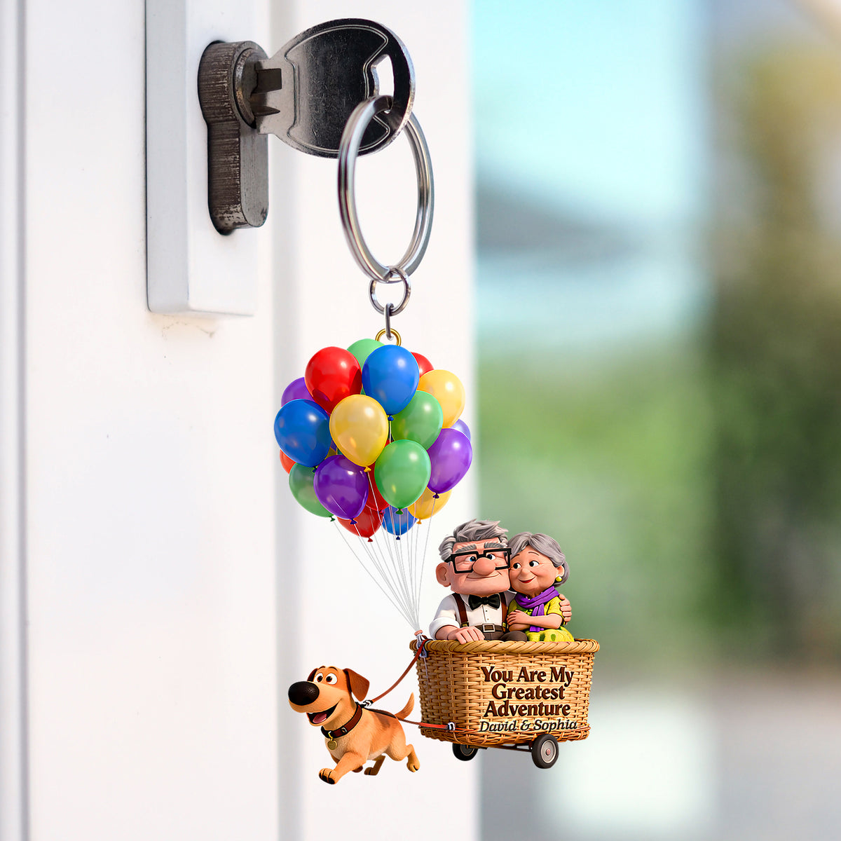 Greatest Adventure Couple Keychain - Personalized Gifts For Couples 06ohqn280126-Homacus