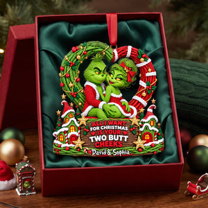 Playful Couple Acrylic Ornament - Personalized Gifts For Couple 02ohlu01102026