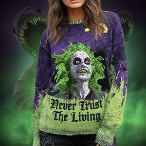 Fun Horror Anti Social Ugly Sweater, Personalized Gifts For Horror Fans 01qhtn080925-Homacus