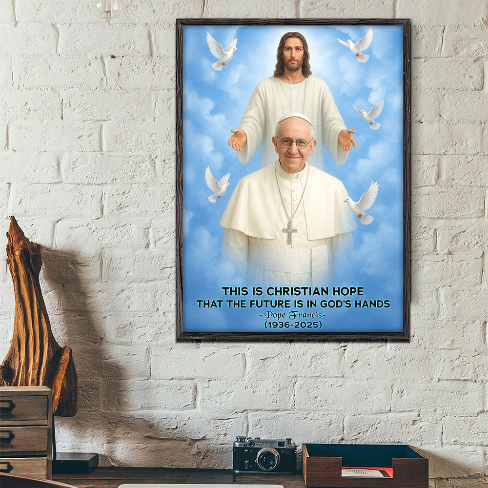 Pope Francis Canvas Print - Gift For Christian 03naqn220425-Homacus