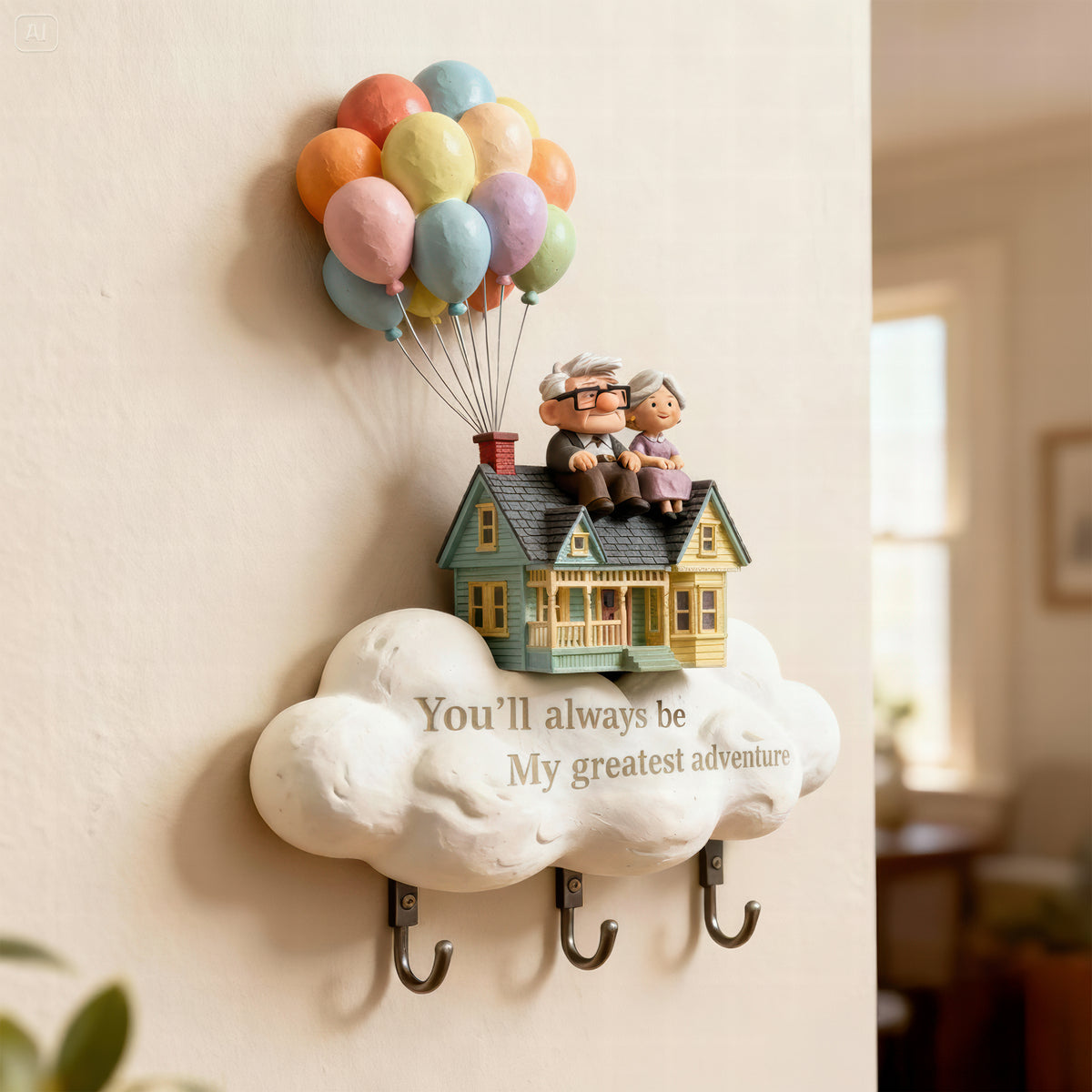 Old Couple Key Hanger - Personalized Gifts For Couple 01hyqn161225-Homacus