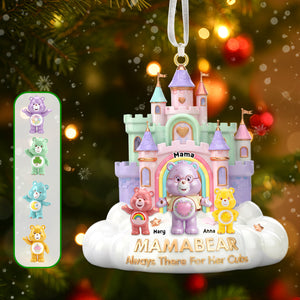 Cute Cubs Ornament - Personalized Gifts For Grandma, Mom Christmas Ornament 02NAMG041025-Homacus