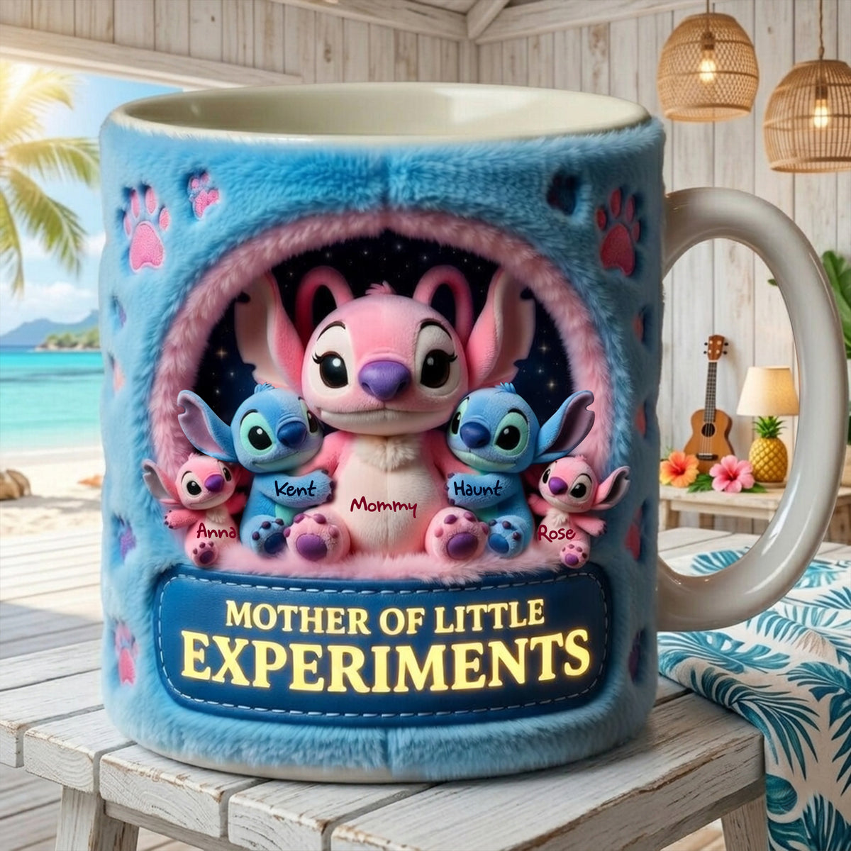 Little Experiments Mom Coffee Mug - Personalized Gifts For Mother's Day 06OHLU070426-Homacus
