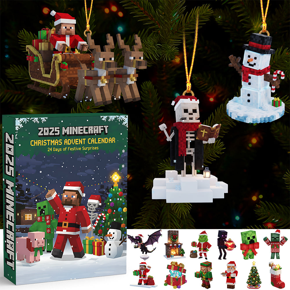 Christmas Advent Calendar Custom Acrylic Blind Box, Gifts For Christmas 04hyta231025-Homacus