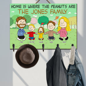 Personalized Gifts For Family Wood Key Hanger 04KADT070624DA-Homacus
