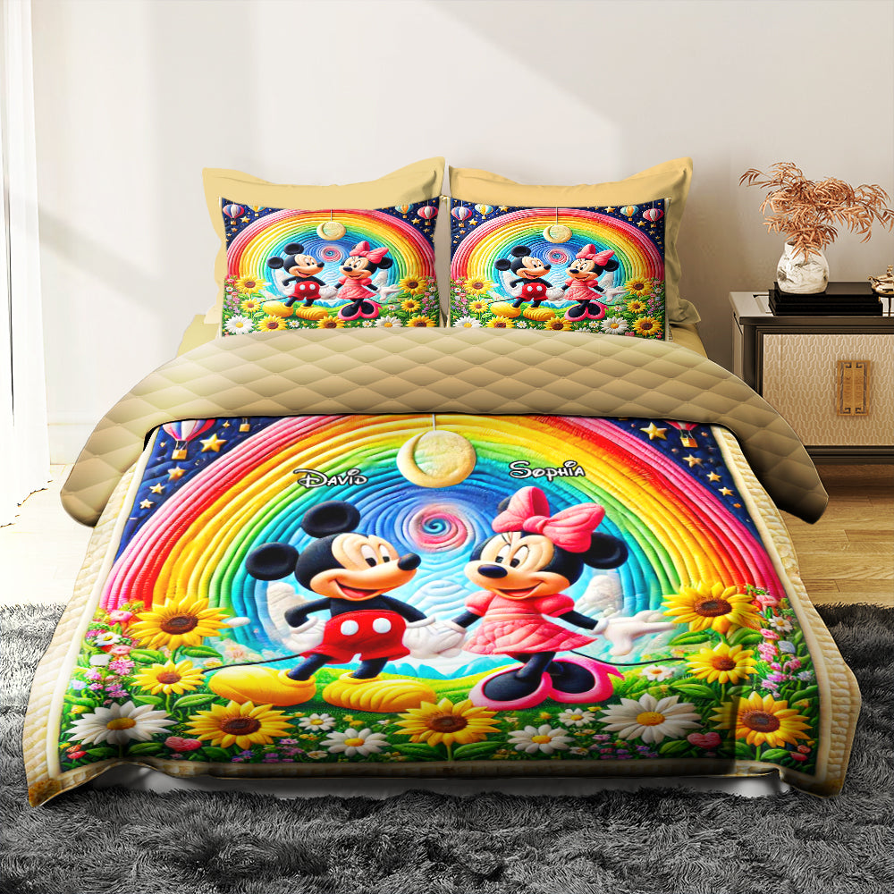 Personalized Gifts For Couple Quilt Bed Set 05ohtn210725