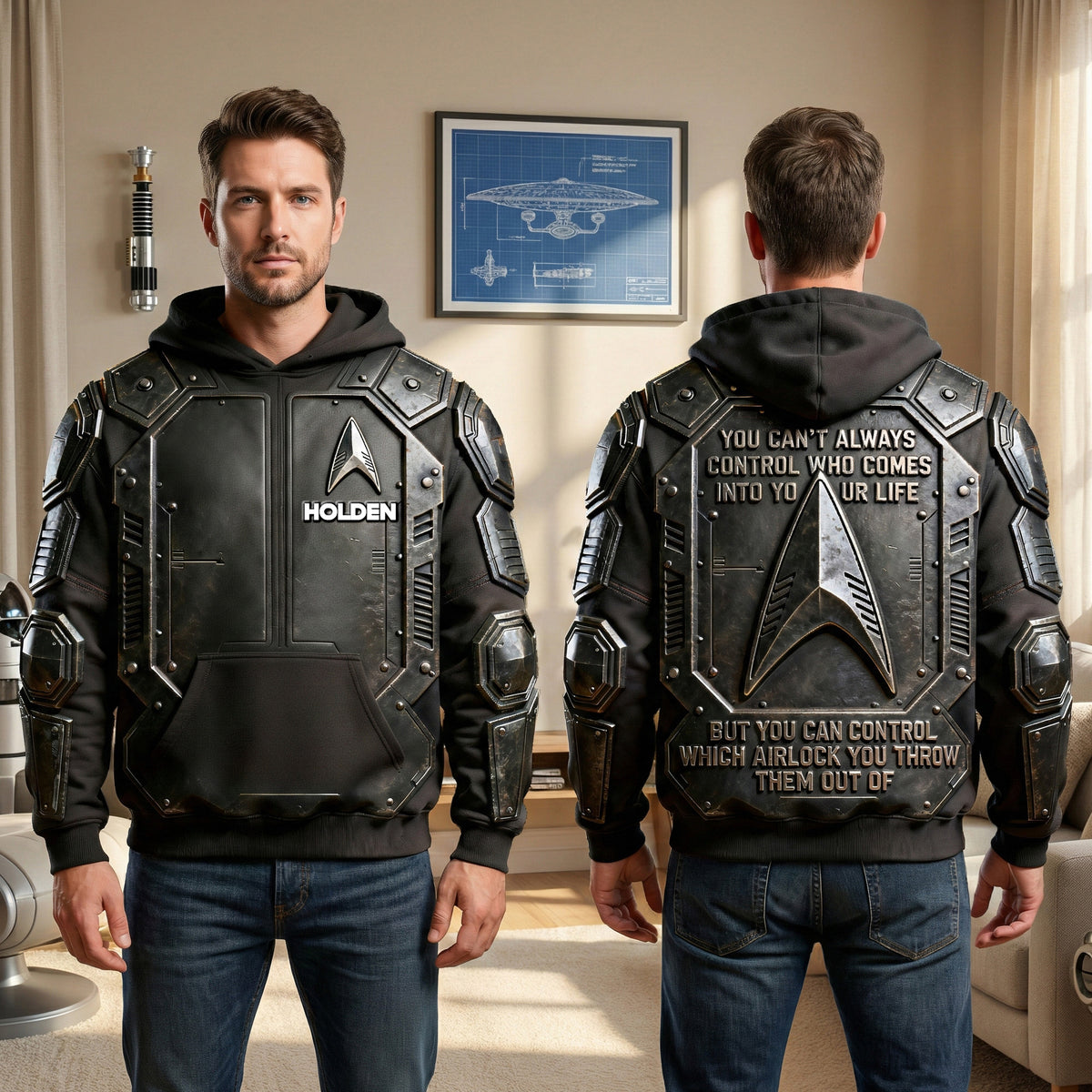 Warrior 3D Hoodie - Personalized Gifts 03tgmg150126-Homacus