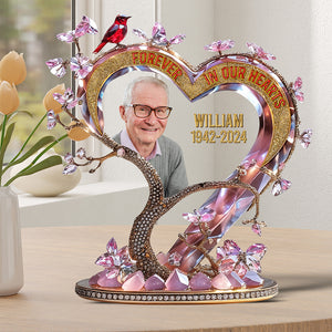 Memorial Acrylic Plaque Custom Photo Gifts For Heaven 04TGQN280425