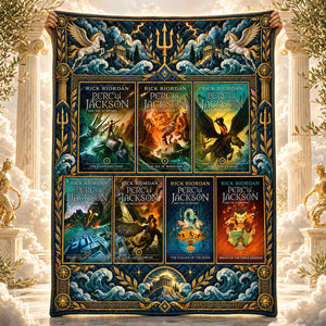 Epic Fantasy Book Collection Blanket - Personalized Gifts For Book Lovers 06nadt071026-Homacus