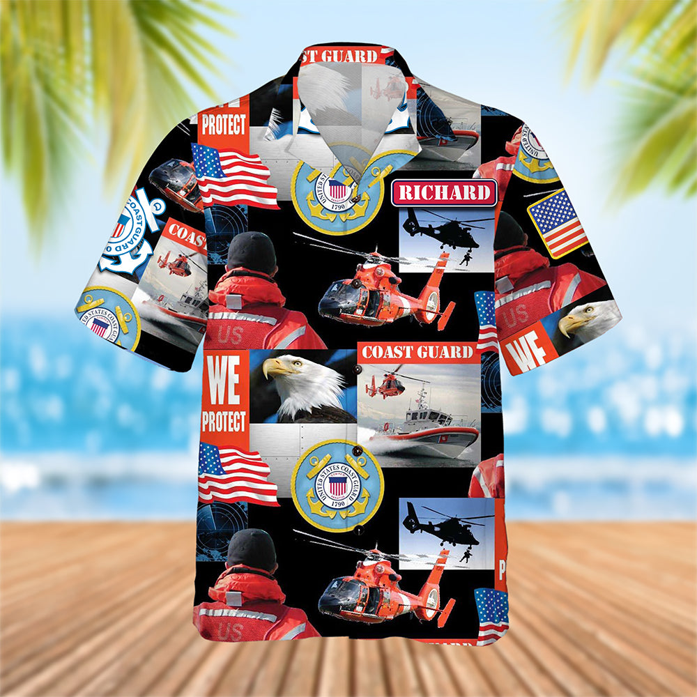 Military Hawaiian Shirt - Personalized Gifts For Soldiers 05huqn190625-Homacus
