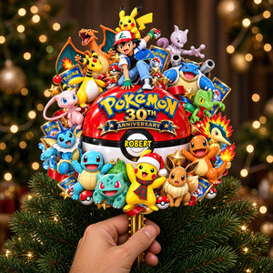 30th Anniversary Fantasy Creature Tree Topper - Personalized Christmas Gifts 03ohdt280926