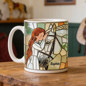 Custom Photo Gifts For Horse Lovers Coffee Mug 01hytn260126-Homacus