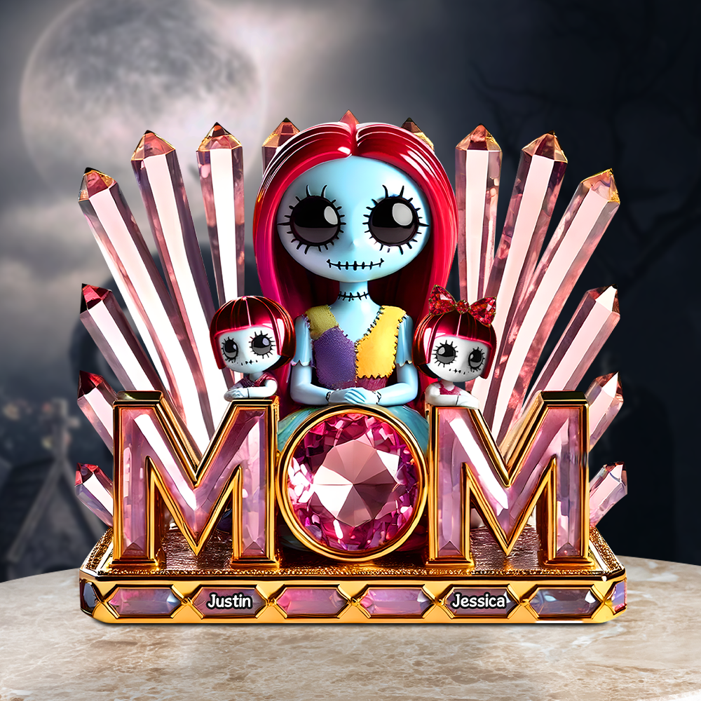 Nightmare Mom Plaque - Personalized Gifts For Mom 03tgpu040425-Homacus